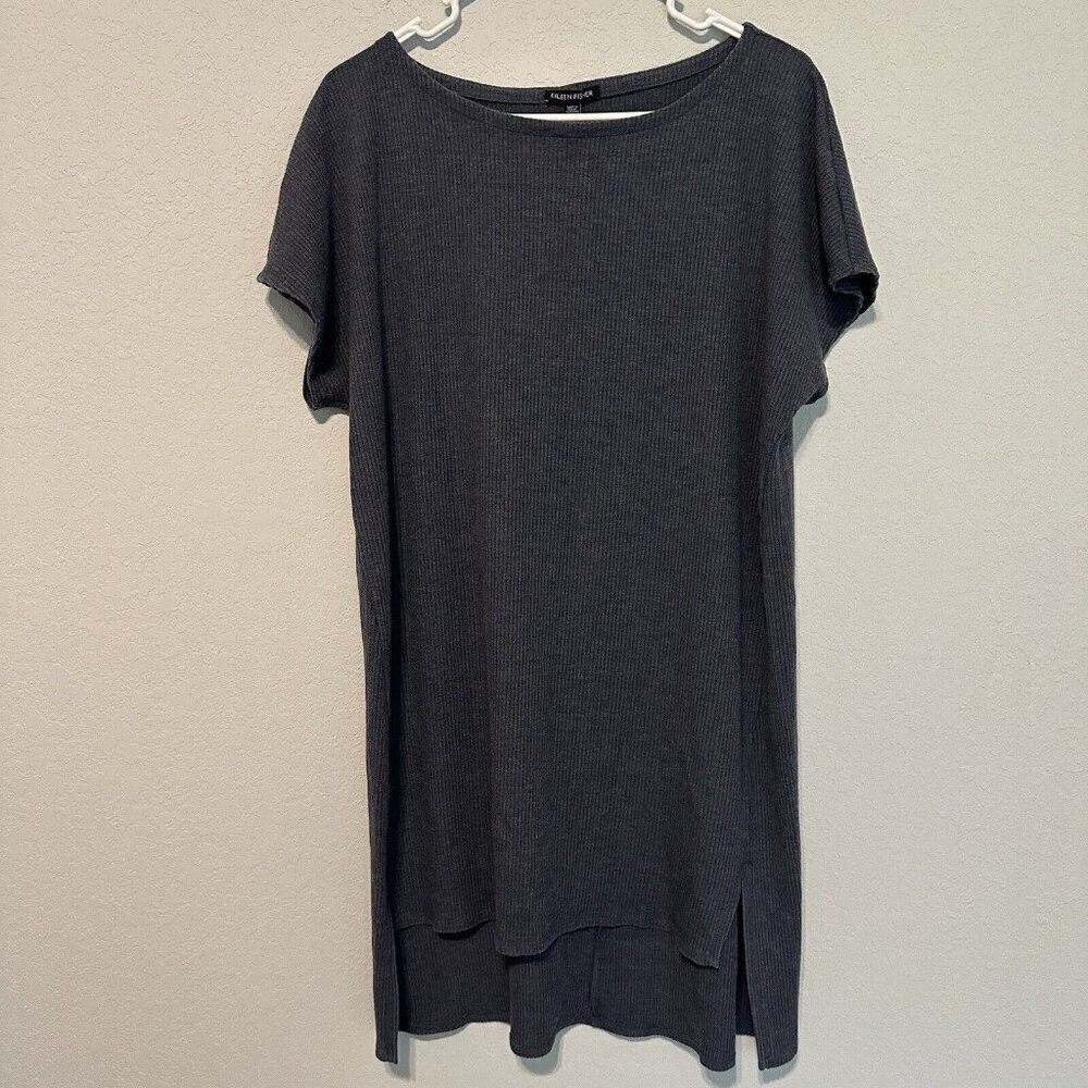 Eileen Fisher Gray Mini Dress